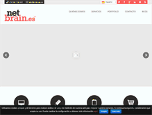 Tablet Screenshot of netbrain.es